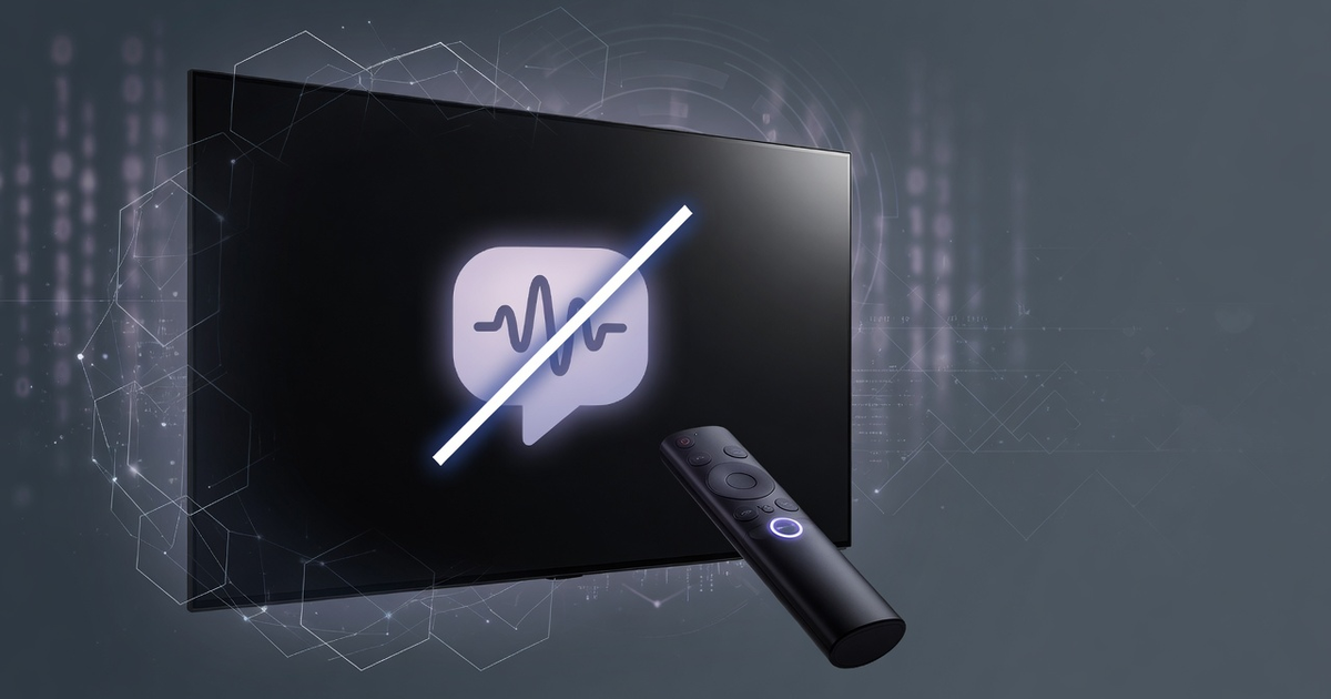 how to turn off lg tv voice assistant